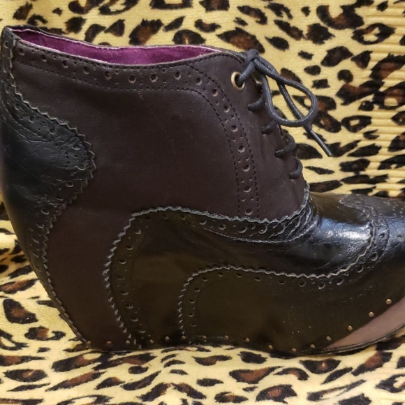 Poetic License Black wedge bootie - Picture 5 of 7